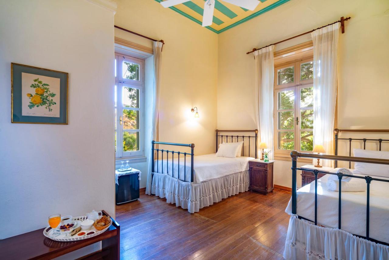 Archontiko Angelou Hotel Алинда Екстериор снимка